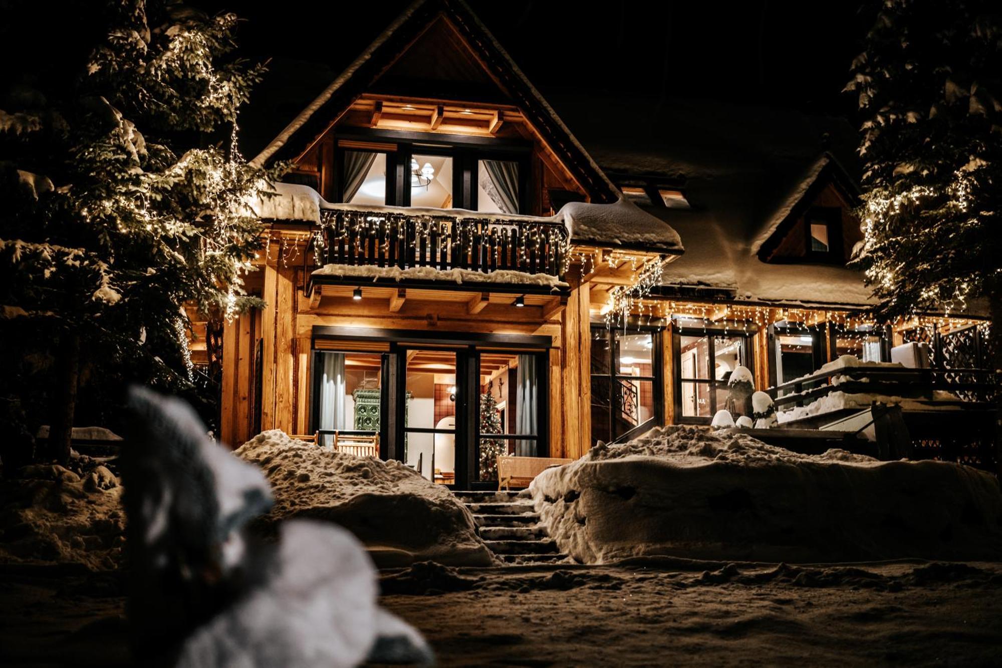 Villa Swiss z jacuzzi, sauną i bilardem Kościelisko Dış mekan fotoğraf