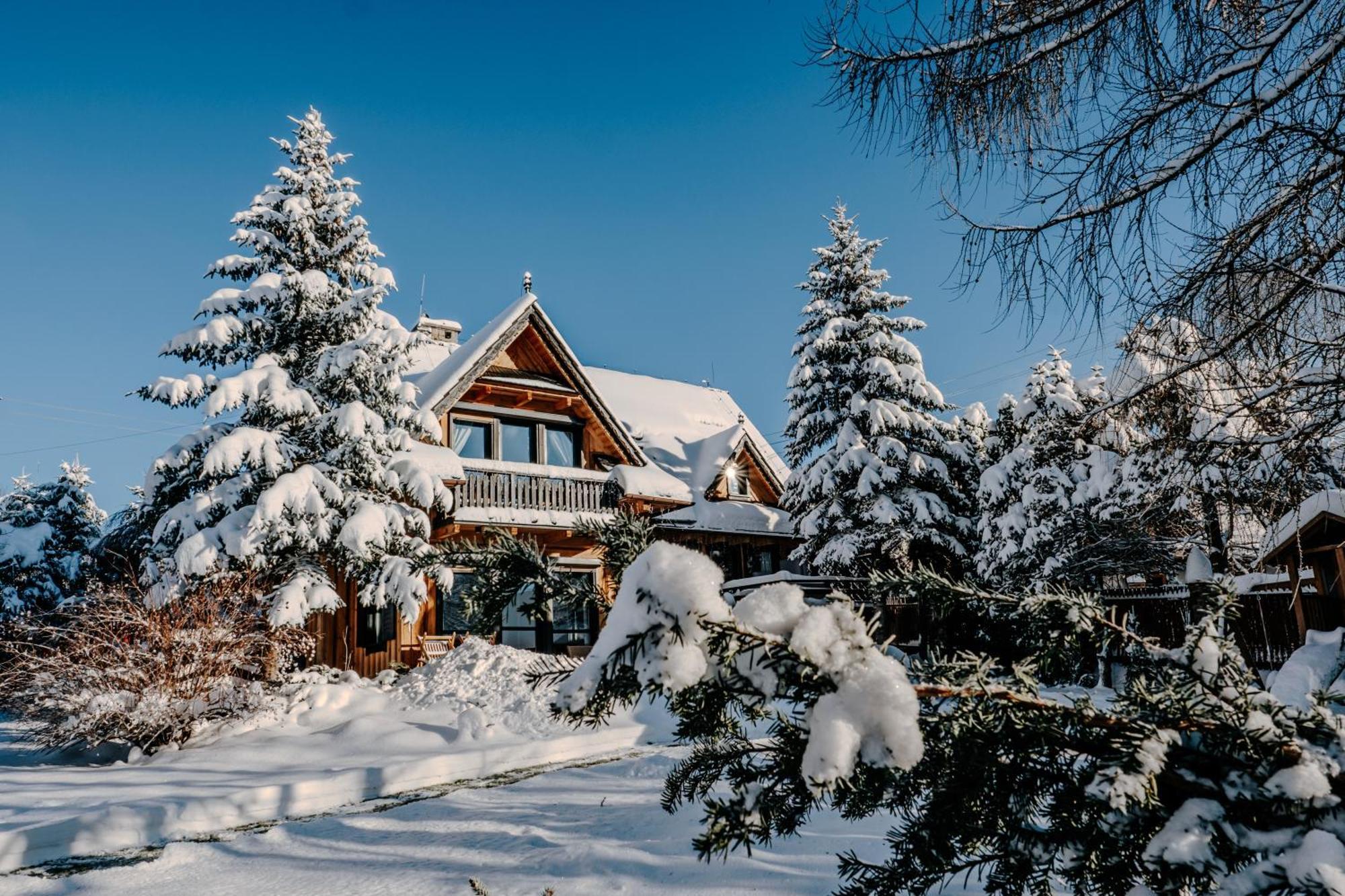Villa Swiss z jacuzzi, sauną i bilardem Kościelisko Dış mekan fotoğraf
