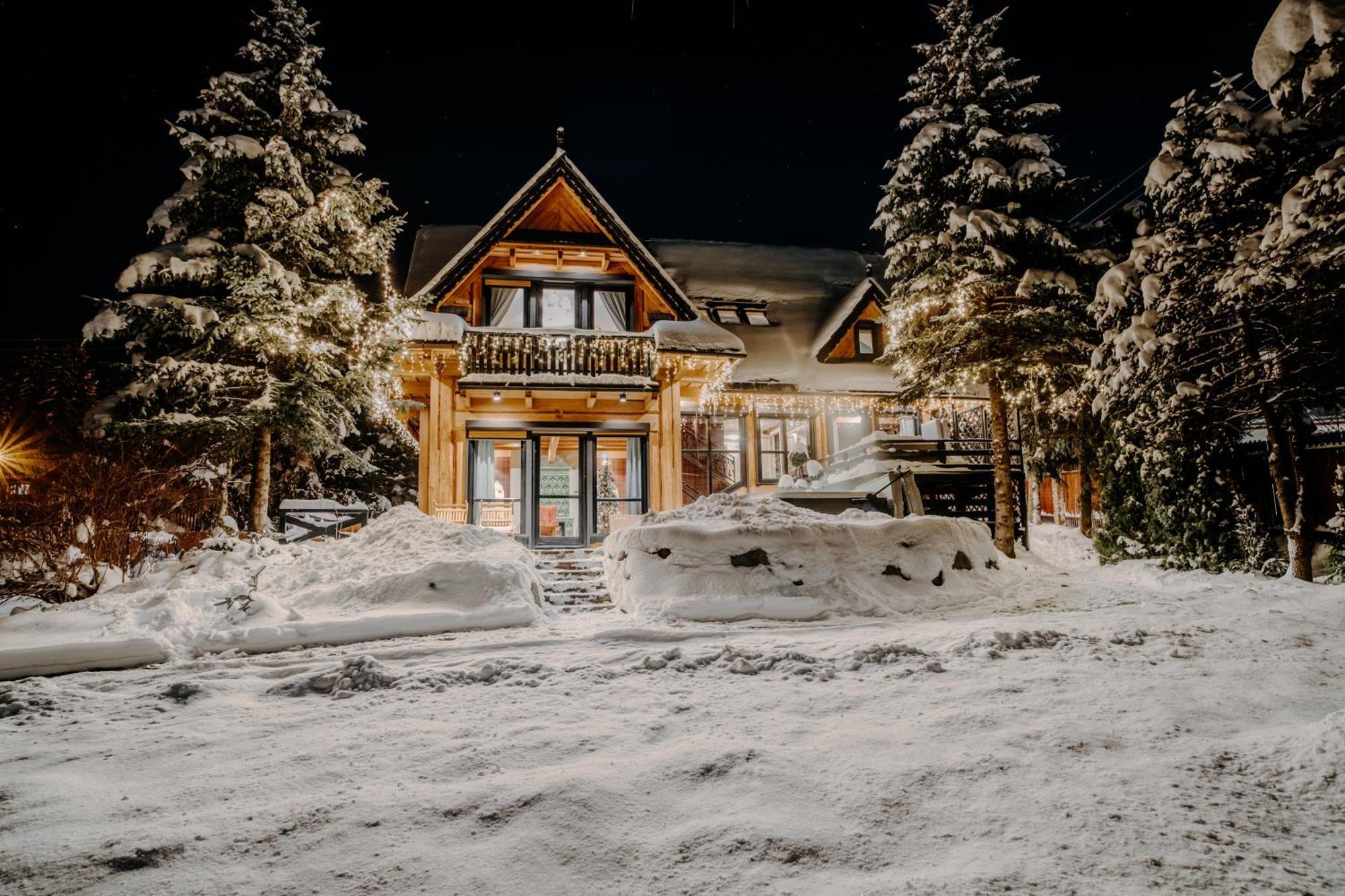 Villa Swiss z jacuzzi, sauną i bilardem Kościelisko Dış mekan fotoğraf