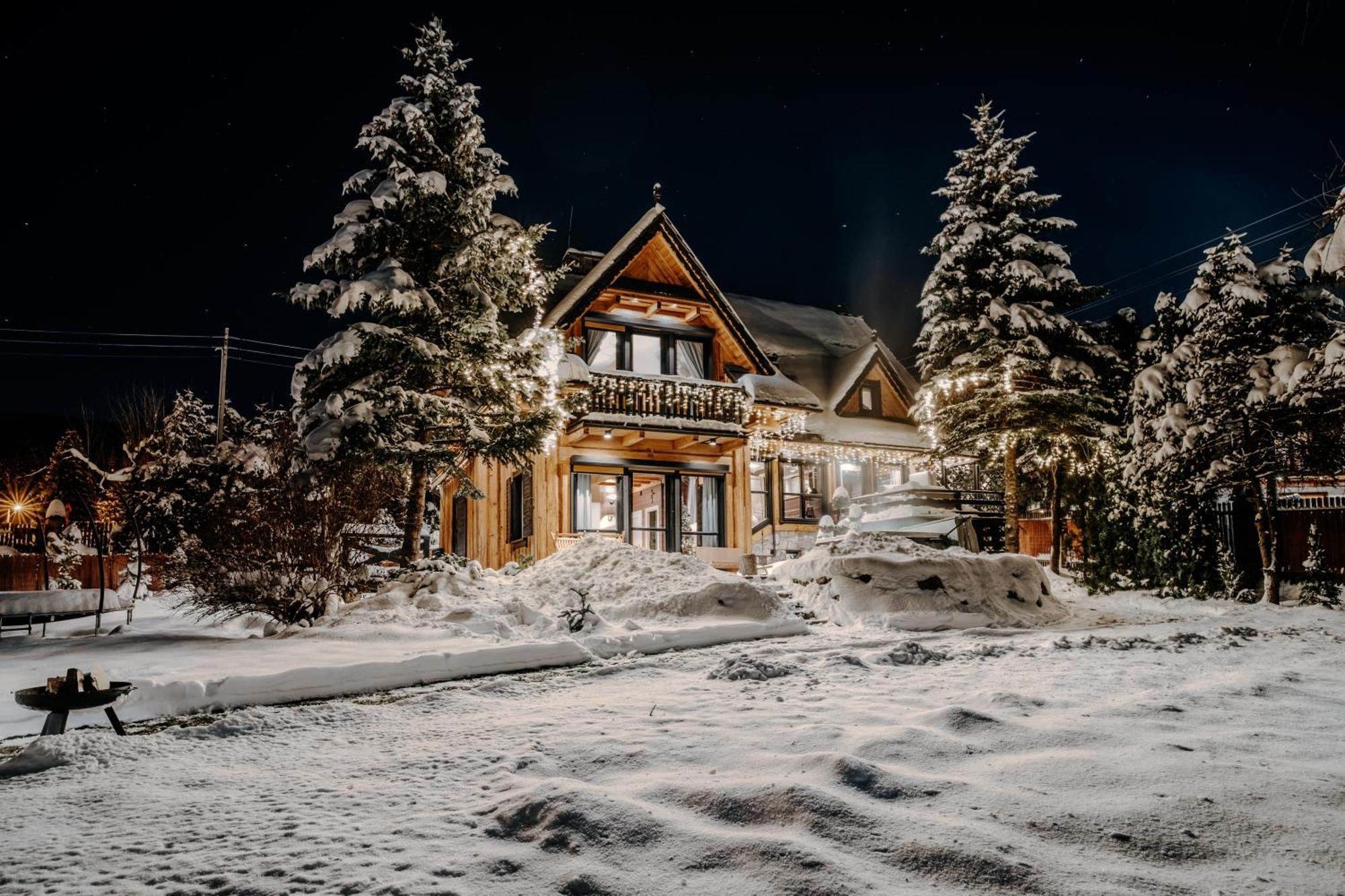 Villa Swiss z jacuzzi, sauną i bilardem Kościelisko Dış mekan fotoğraf