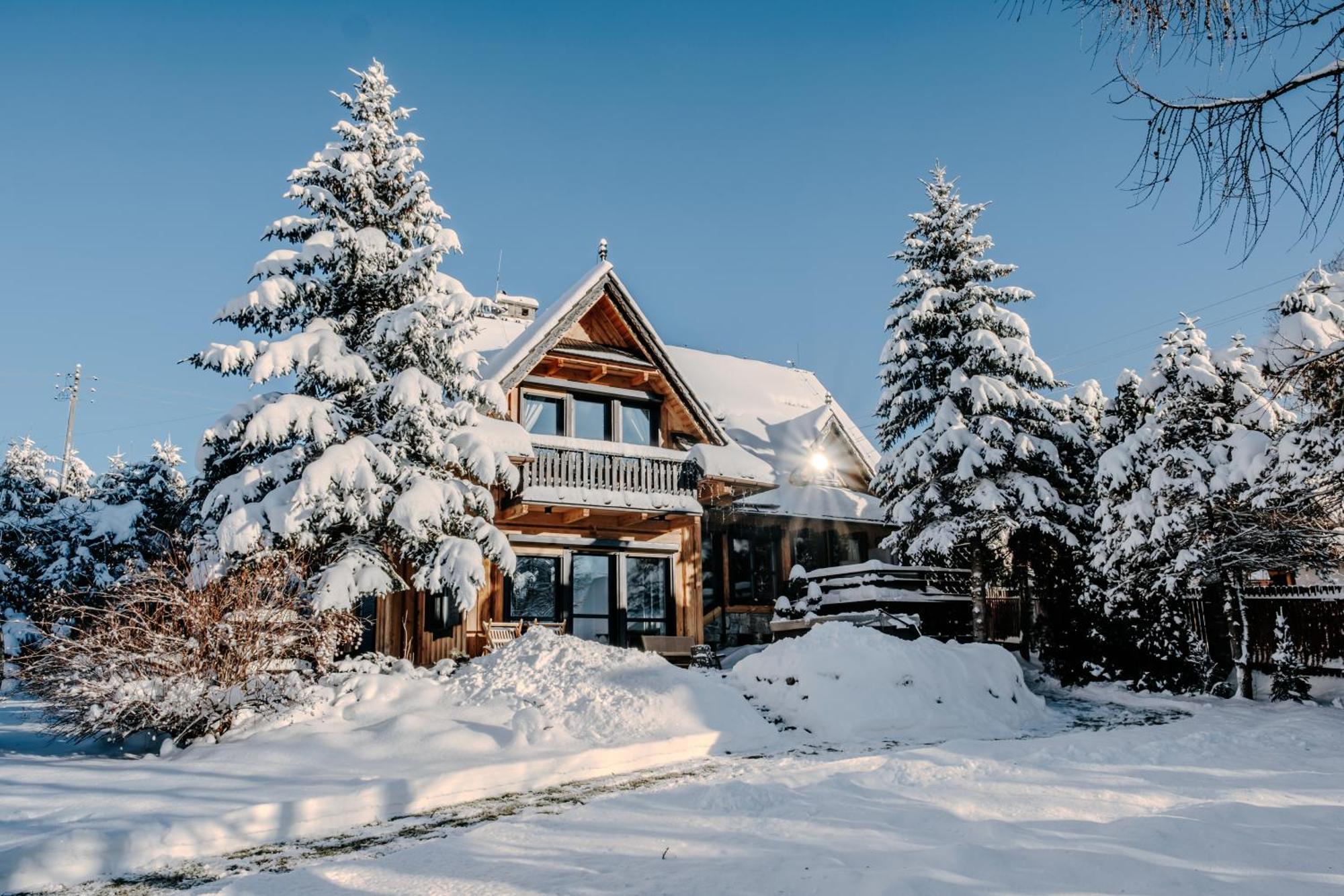 Villa Swiss z jacuzzi, sauną i bilardem Kościelisko Dış mekan fotoğraf