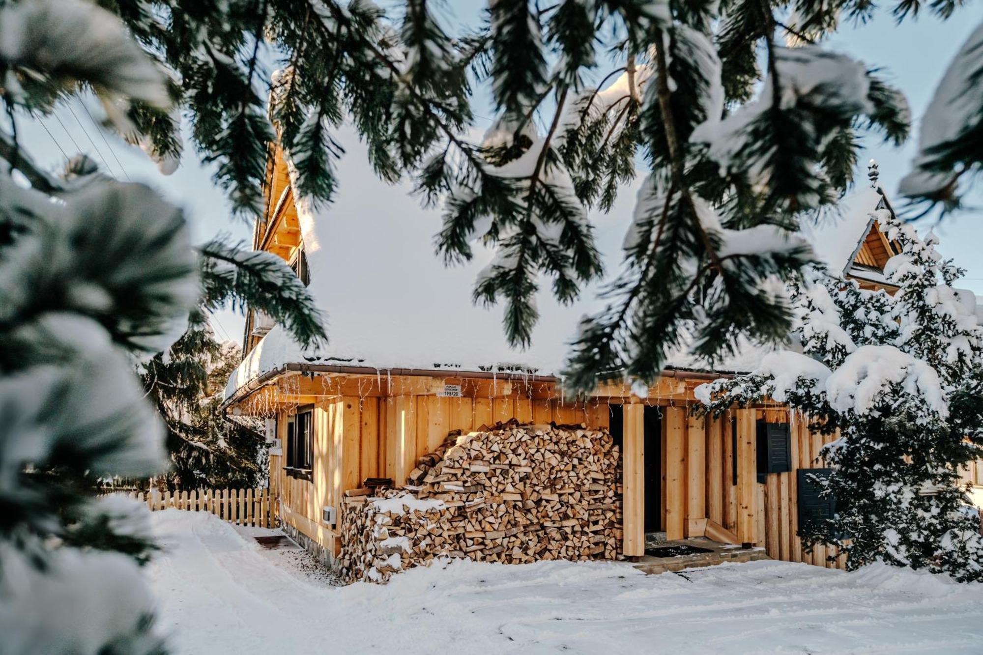 Villa Swiss z jacuzzi, sauną i bilardem Kościelisko Dış mekan fotoğraf